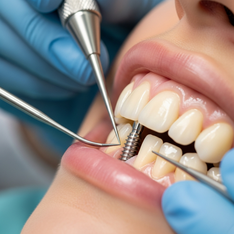 Illustration of Bazale implant dentar: Dovezi clinice exclusive pentru evitarea sinus lift