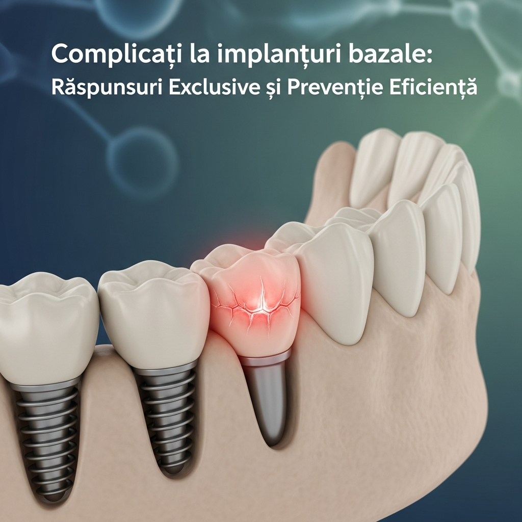 Illustration of Complicații la implanturi bazale: Răspunsuri Exclusive și Prevenție Eficientă