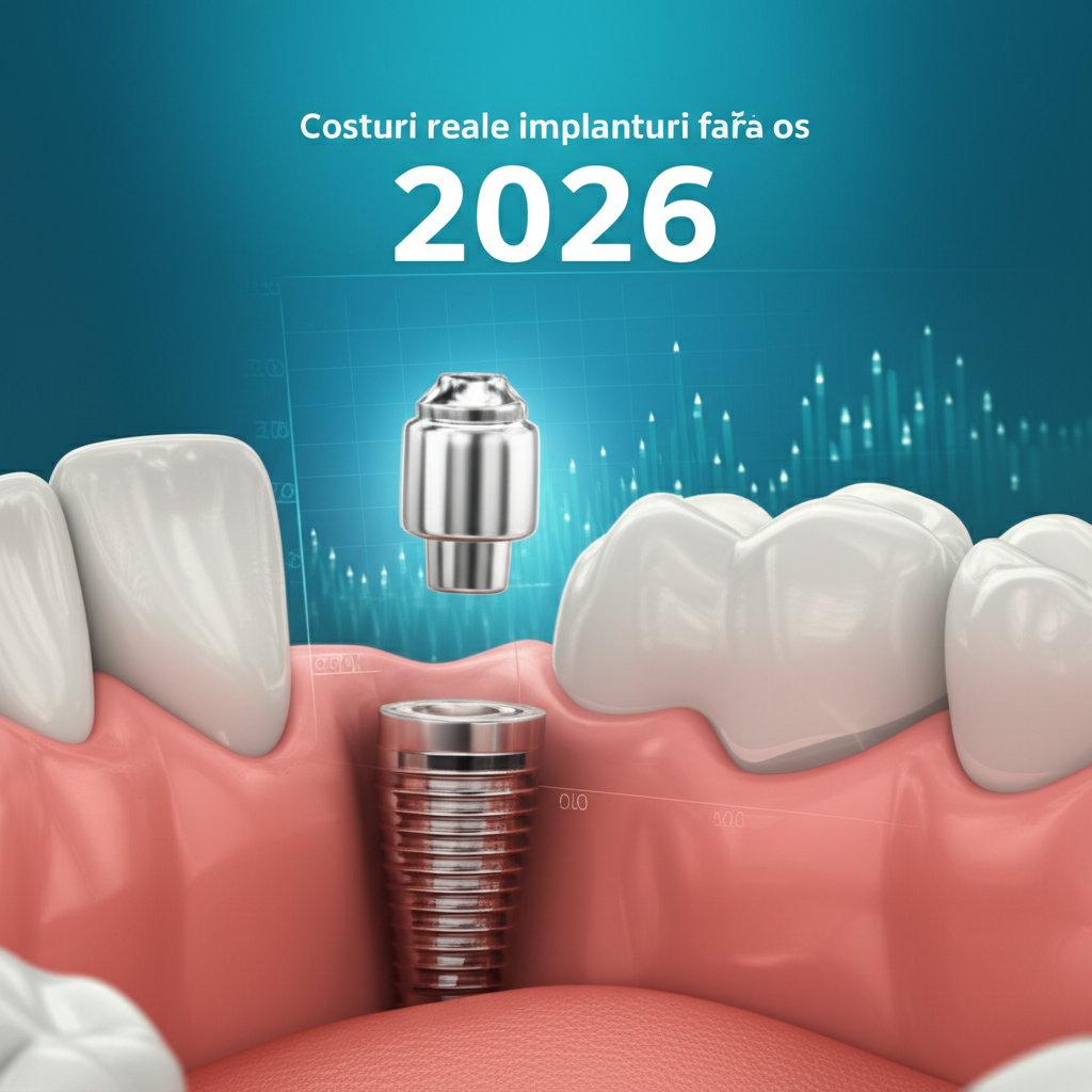 Illustration of Costuri reale implanturi fără os 2026: analiza prețurilor