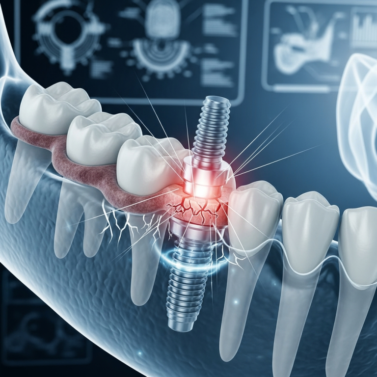 Illustration of Implant Bazal Mobilizat: Semne, Cauze și Soluții Eficiente
