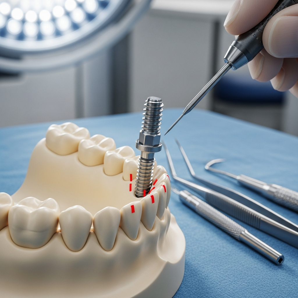 Illustration of Implanturi bazale: Soluția Definitivă pentru Eșecurile Dentare Recurente