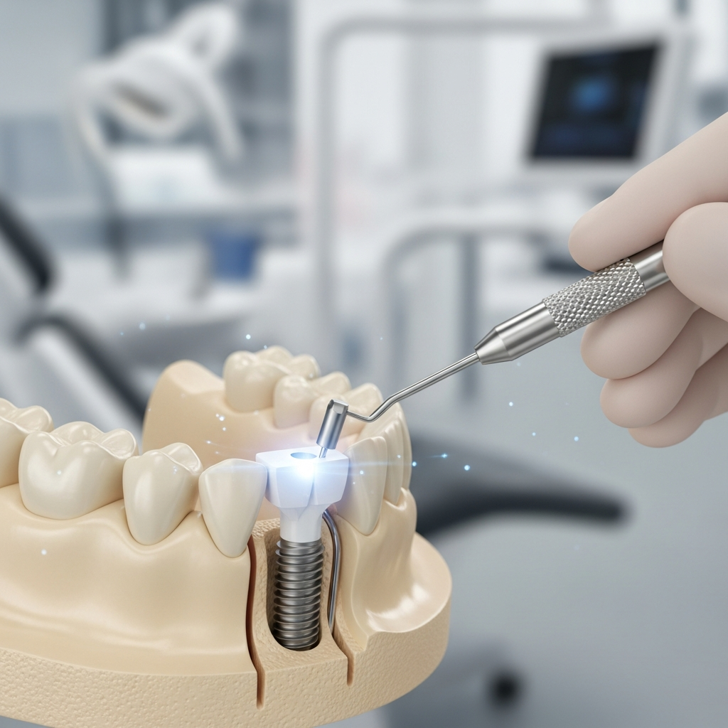 Illustration of Implanturi Bazale: Soluția Eficientă pentru Mandibulă Subțire și Succes Ridicat