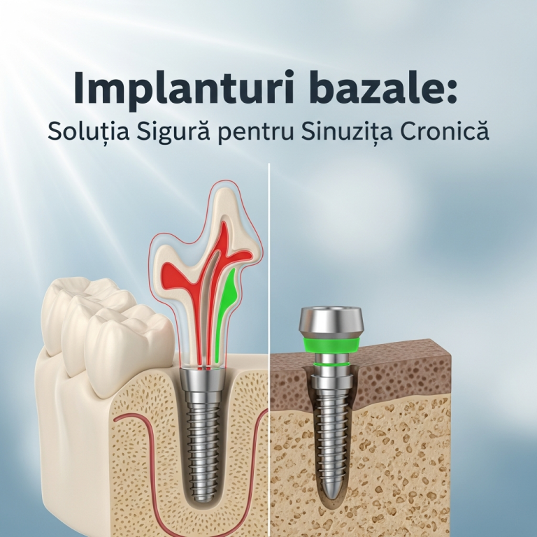 Implanturi bazale: Soluția Sigură pentru Sinuzita Cronică