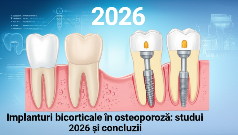 Illustration of Implanturi bicorticale în osteoporoză: studii 2026 și concluzii