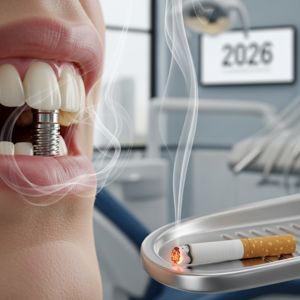 Illustration of Implanturi bicorticale pentru fumători: Ghid 2026