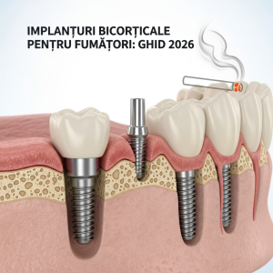 Illustration of Implanturi bicorticale pentru fumători: Ghid 2026