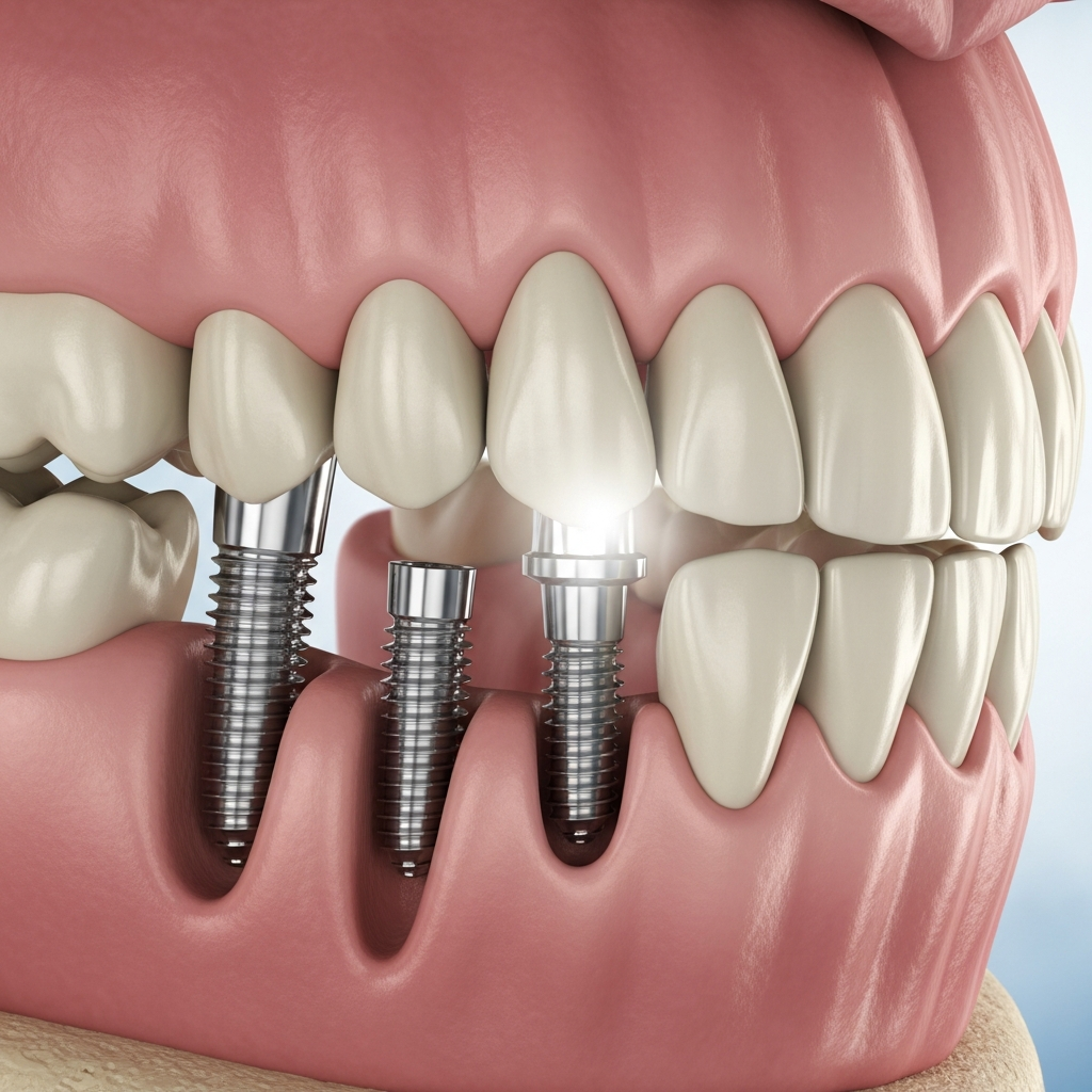 Illustration of Implanturi bicorticale: Soluția Eficientă pentru Osul Atrofiat