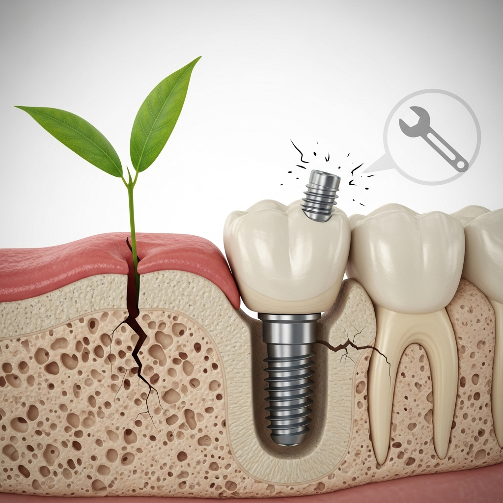 Illustration of Implanturile clasice eșuează în os slab: Cauzele și soluțiile eficiente
