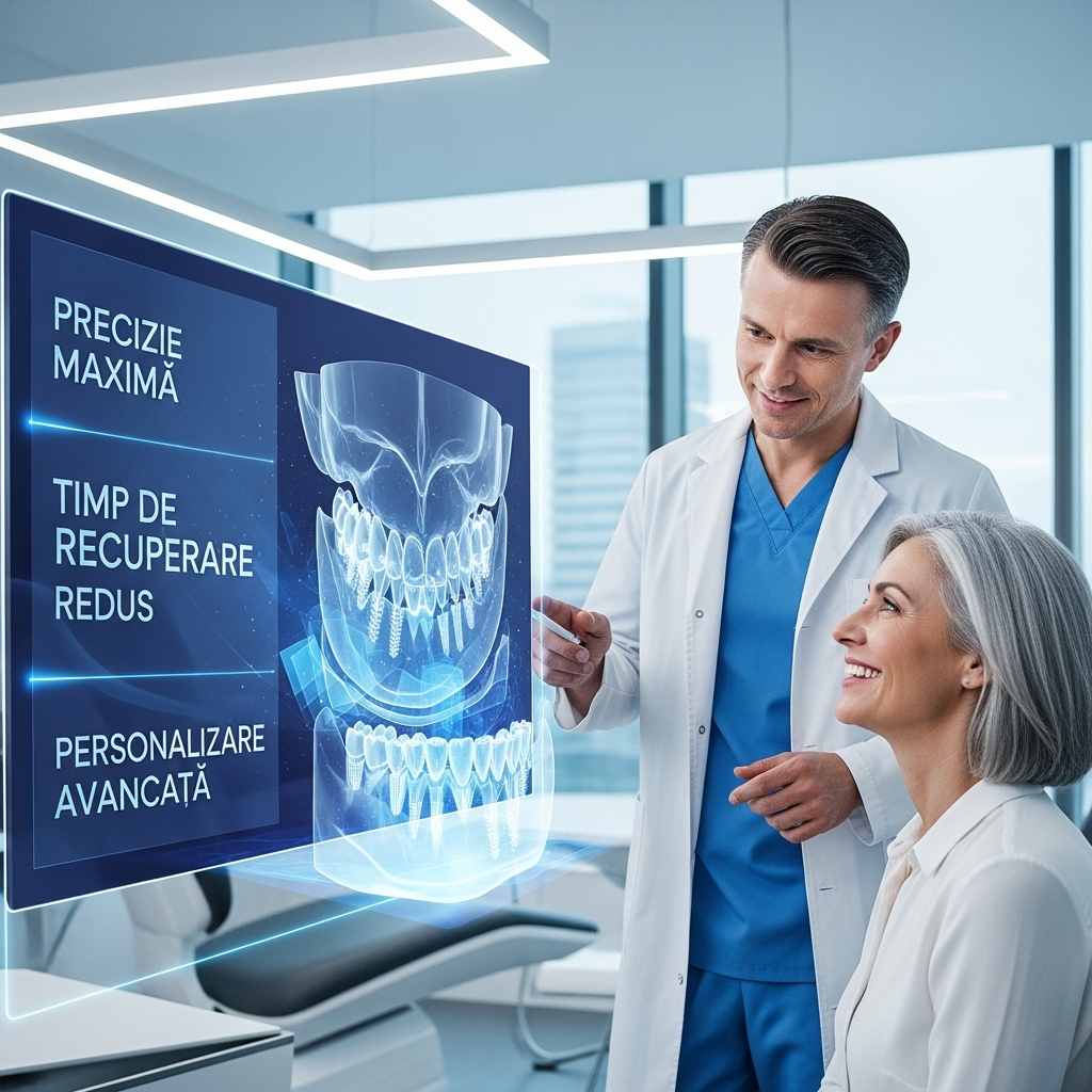 Illustration of Planificare digitală la implanturi bazale: Avantaje Exclusive și Beneficii Esențiale 2026