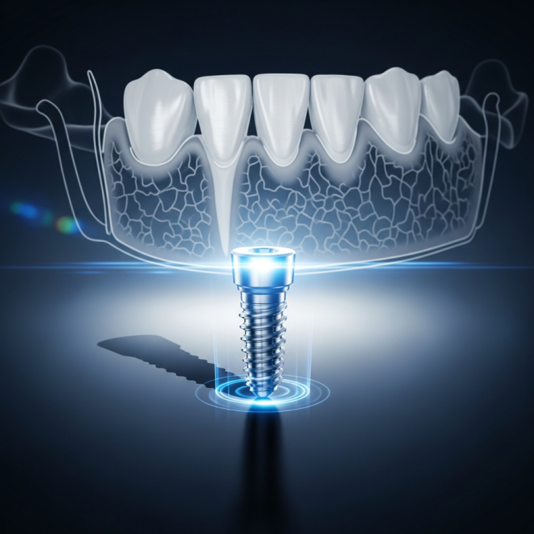 Illustration of Principiul stabilității primare la implanturi bazale: Un Must-Have Esențial